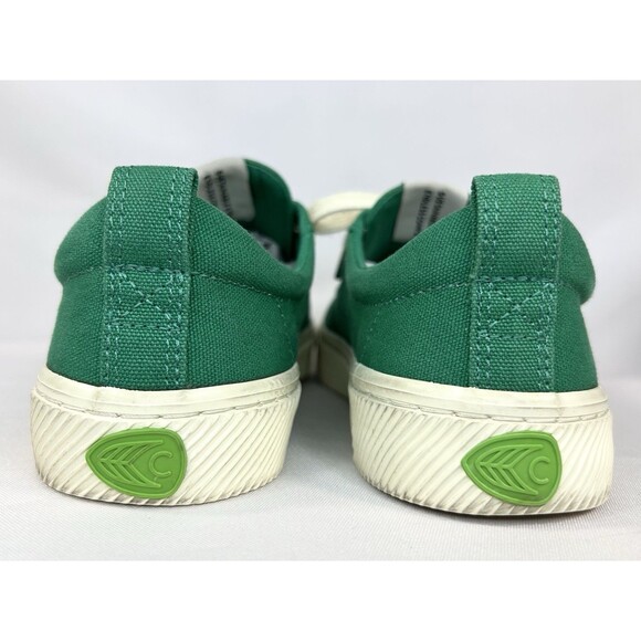 Cariuma OCA Shoes Women's Size 9 Green Canvas Low Top Lace Up Casual Sneaker - Picture 5 of 12